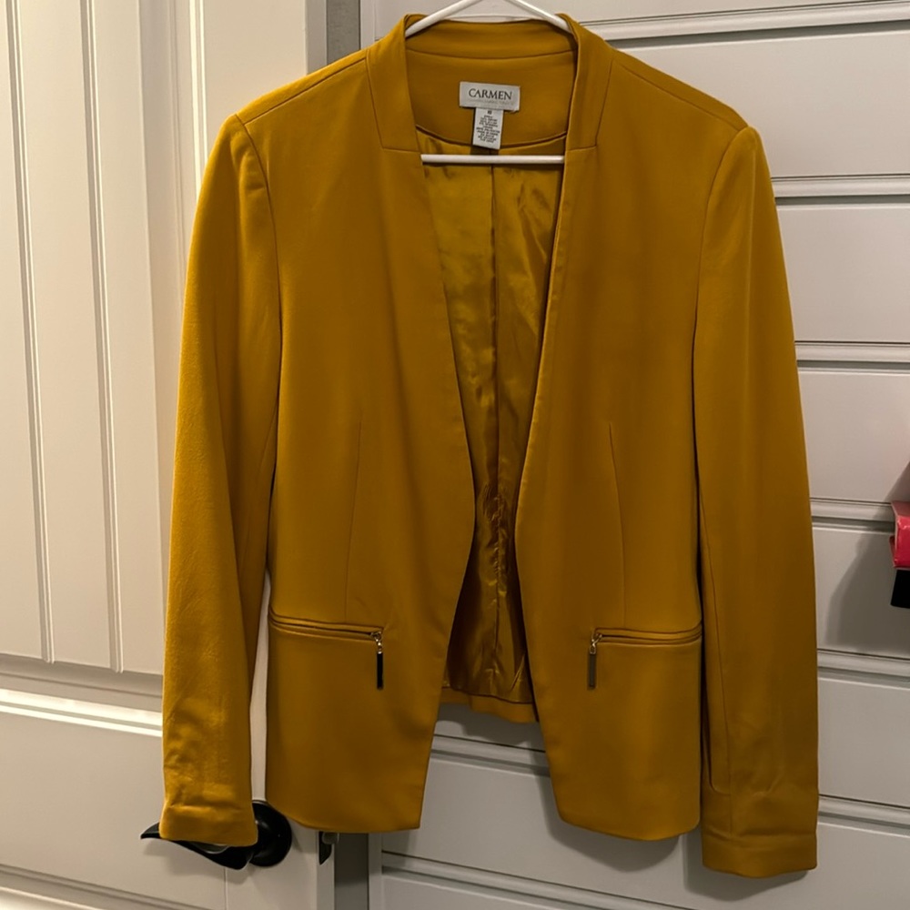 Carmen Blazer-Size 10 beautiful gold color